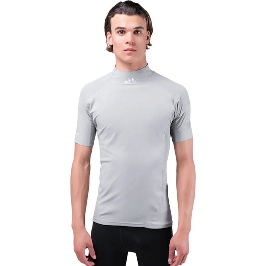 Zhik Eco Spandex UPF50+ Rash Vest Short Sleeve Platinum