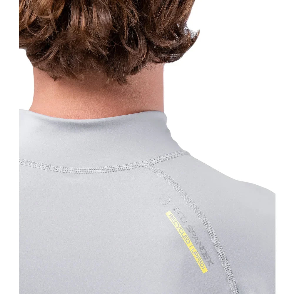 Zhik Eco Spandex UPF50+ Rash Vest Short Sleeve Platinum
