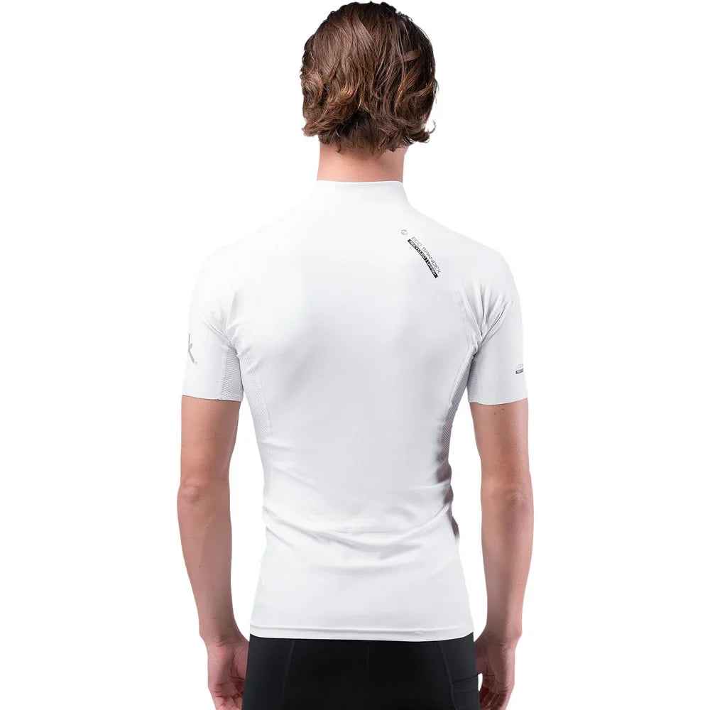 Zhik Eco Spandex UPF50+ Rash Vest Short Sleeve White