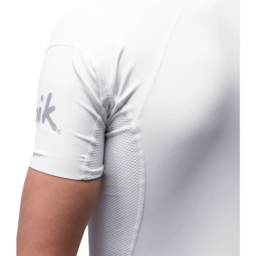 Zhik Eco Spandex UPF50+ Rash Vest Short Sleeve White